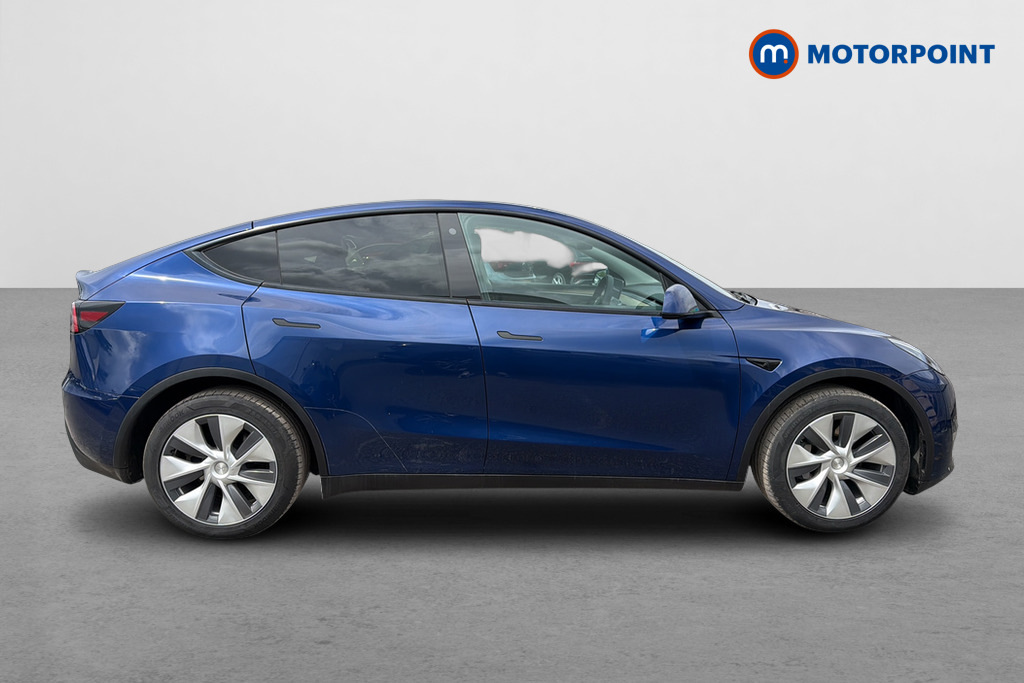 Tesla Model Y Long Range Awd Blue #4