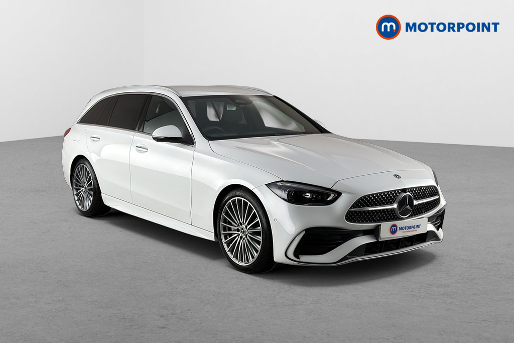 Mercedes-Benz C Class C200 Amg Line Premium 9G-tronic White