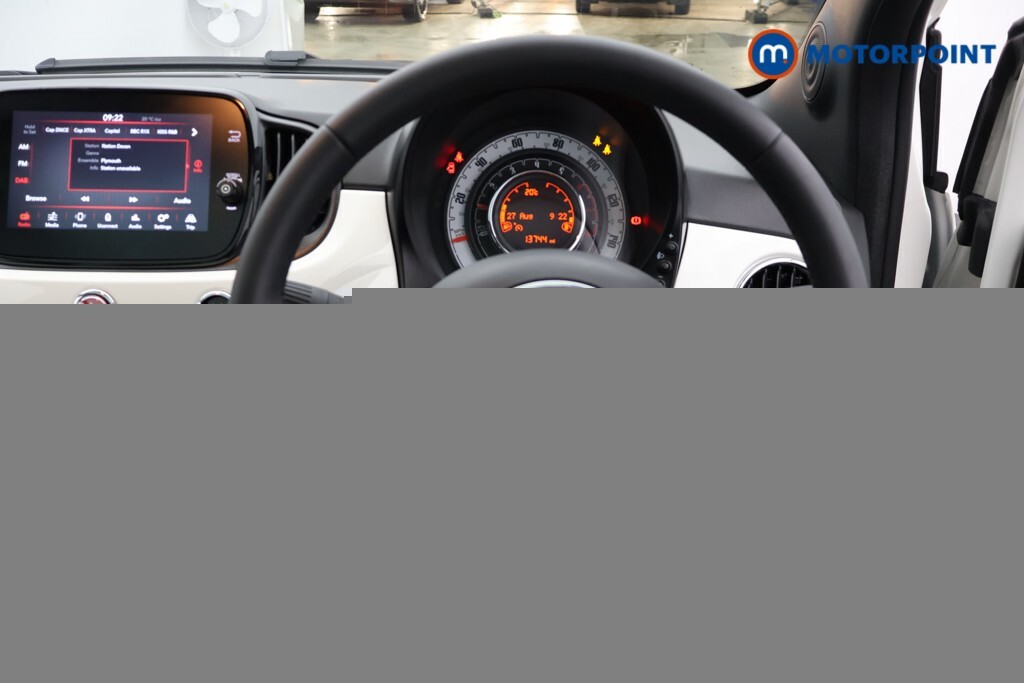Fiat 500 Hatchback Black #12