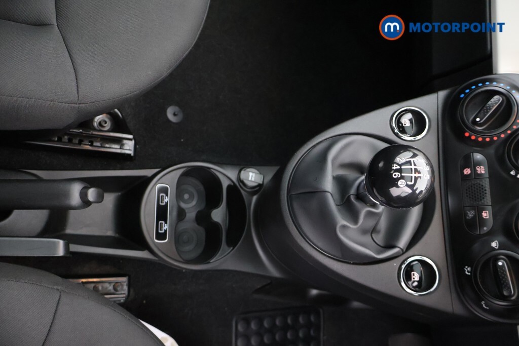 Fiat 500 Hatchback Black #19
