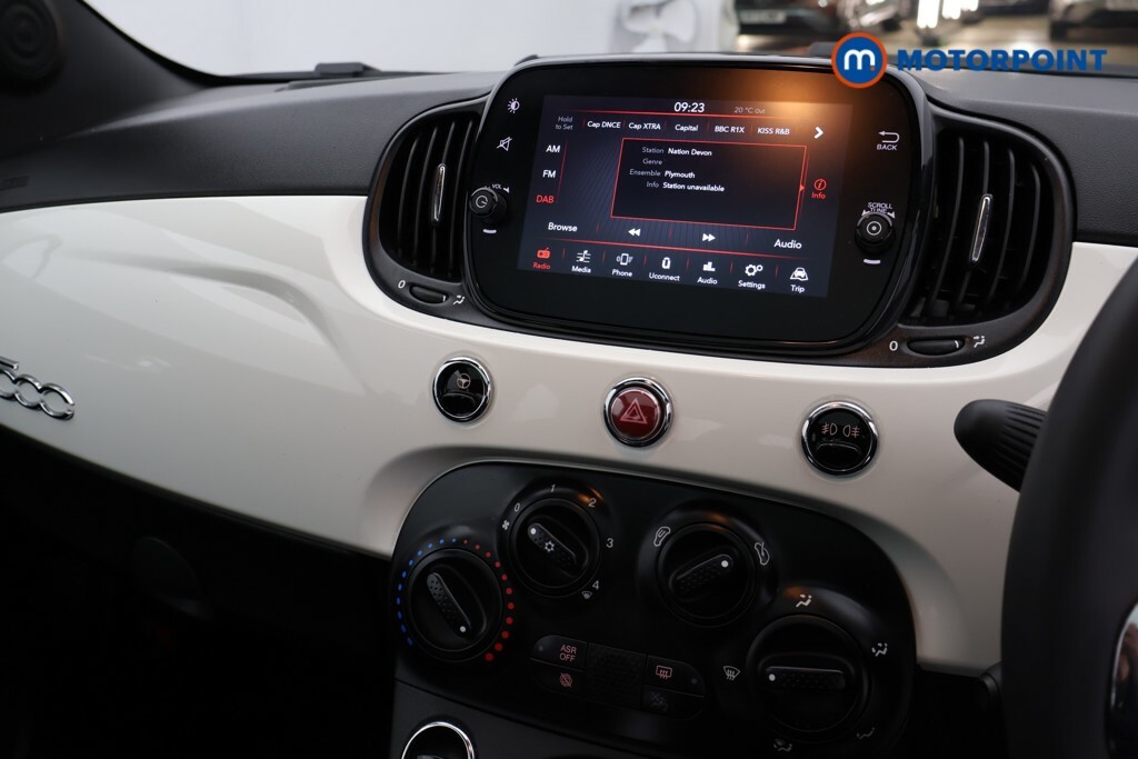 Fiat 500 Hatchback Black #17