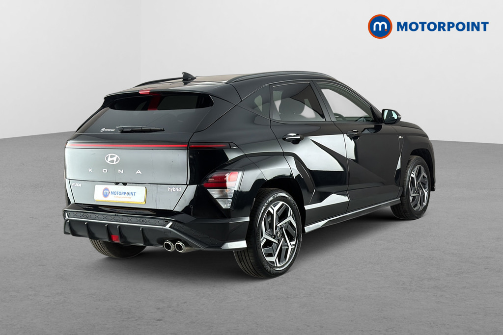 Hyundai Kona 1.6 Hybrid 138 N Line Dct EJ75XMS Black #5