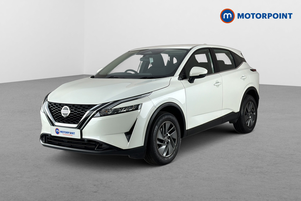 Nissan Qashqai 1.3 Dig-t Mh 158 Acenta Premium Xtronic White #3