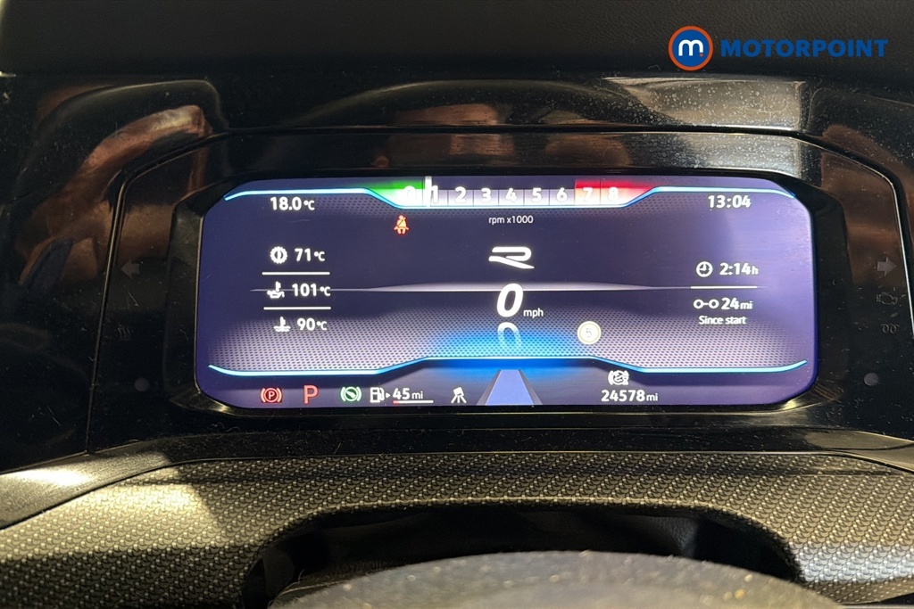 Volkswagen Golf R-line Blue #12