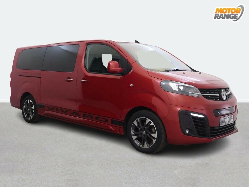 Vauxhall Vivaro 100Kw Elite L 50Kwh Red