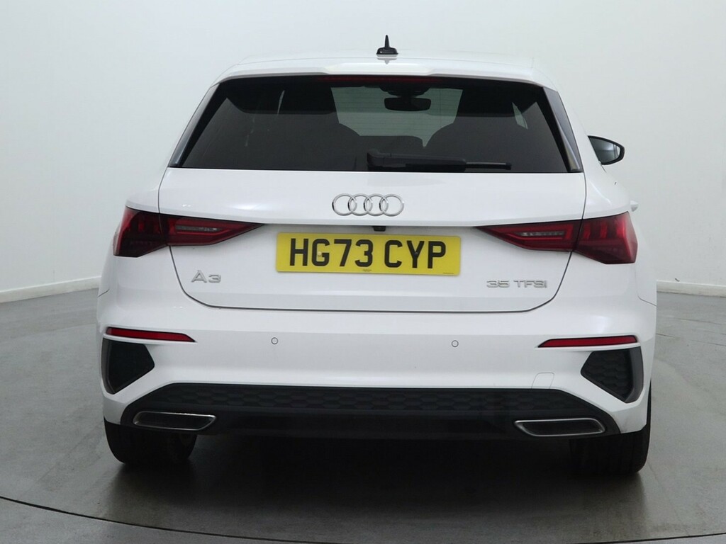 Audi A3 35 Tfsi S Line HG73CYP White #6