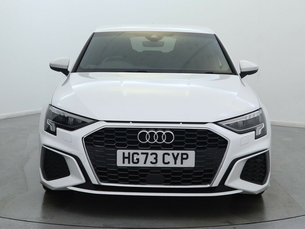Audi A3 35 Tfsi S Line HG73CYP White #2