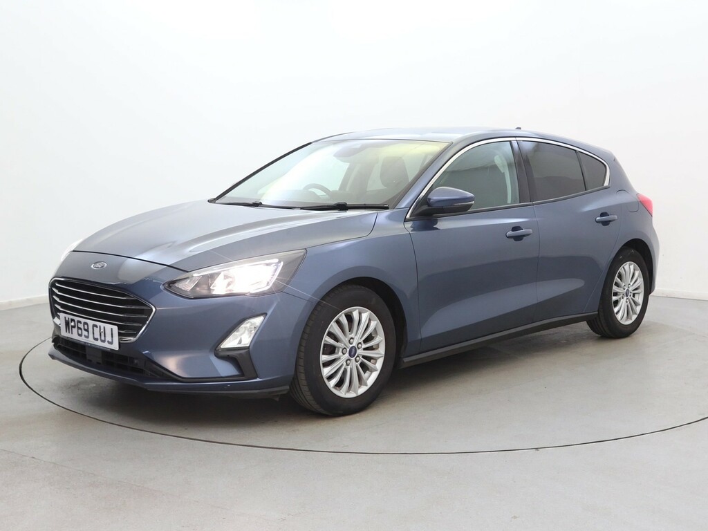 Ford Focus 1.0 Ecoboost 125 Titanium WP69CUJ Blue #3