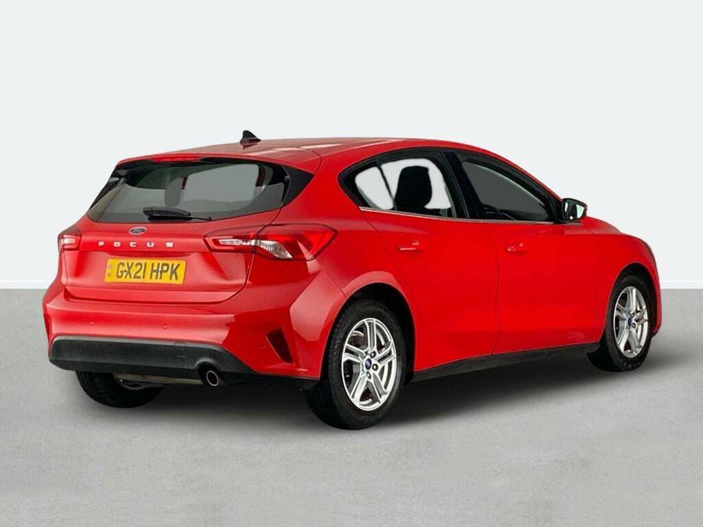 Ford Focus 1.0 Ecoboost 125 Zetec Edition GX21HPK Red #3