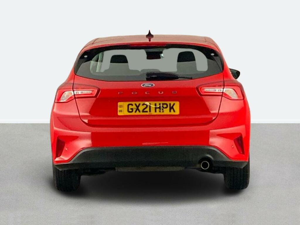 Ford Focus 1.0 Ecoboost 125 Zetec Edition GX21HPK Red #4