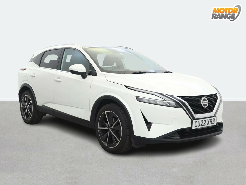 Nissan Qashqai 1.3 Dig-t Mh Tekna White