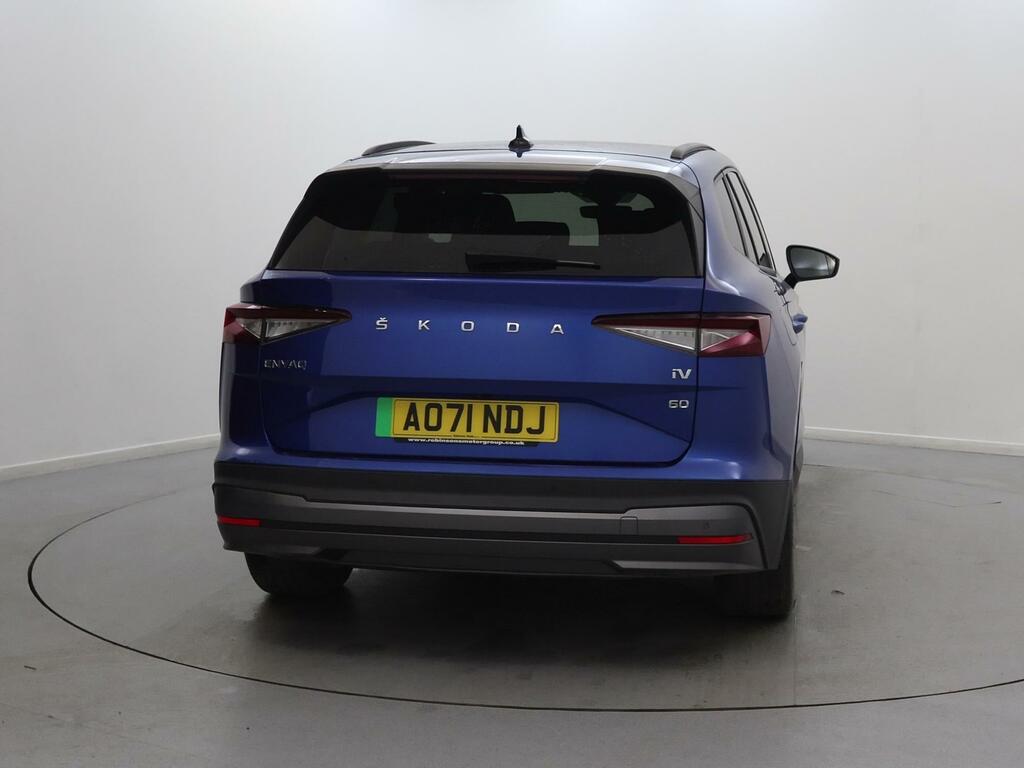 Skoda ENYAQ 132Kw 60 Ecosuite 62Kwh Blue #6
