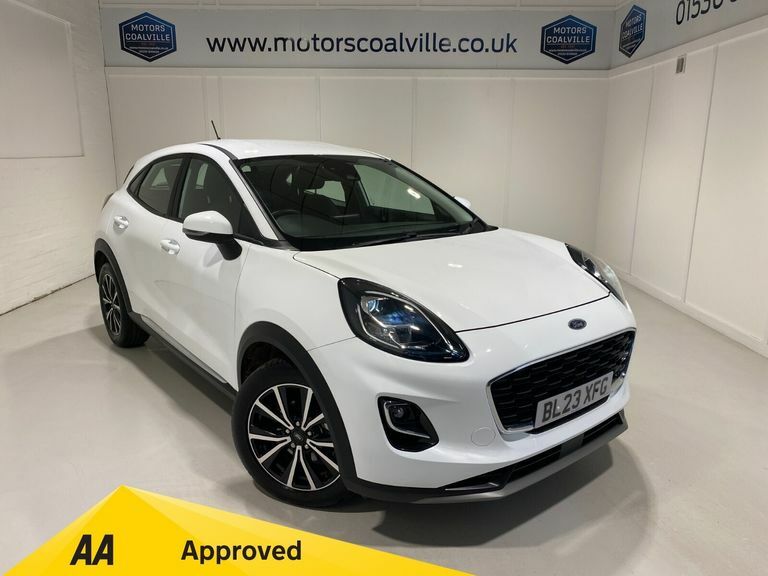 Ford Puma 1.0 Turbo Ecoboost 125Ps Mhev Titanium White
