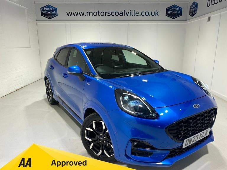 Ford Puma 1.0 Turbo Ecoboost 125Ps Mhev St-line Blue