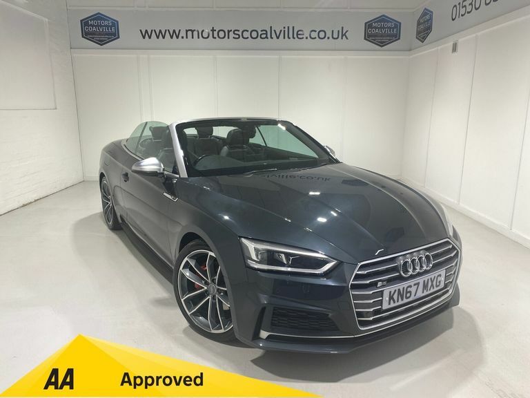 Audi A5 2.0 Tdi 190Ps S Line S Tronic Cabr KN67MXG Grey