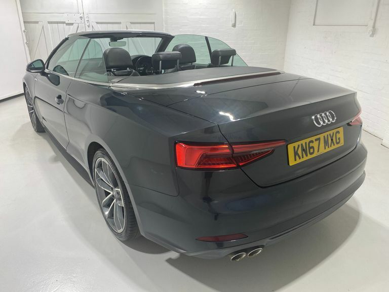 Audi A5 2.0 Tdi 190Ps S Line S Tronic Cabr KN67MXG Grey #4