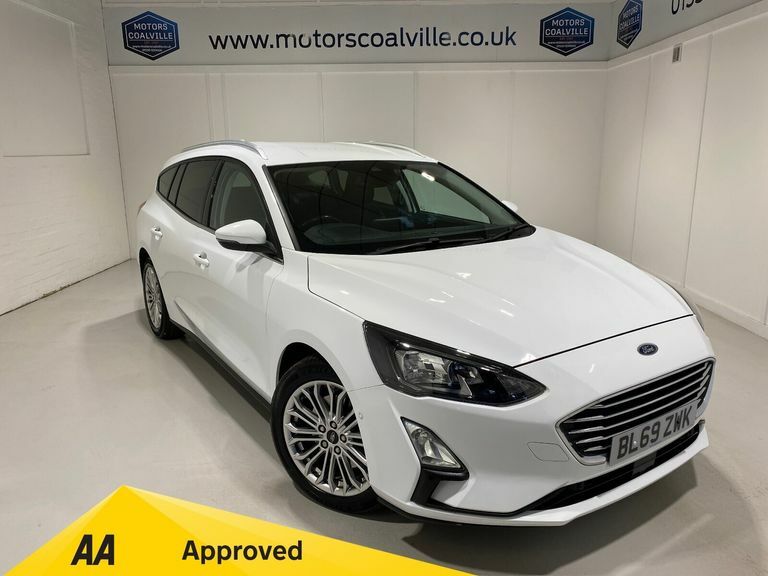 Ford Focus 1.0 Turbo Ecoboost 125Ps Titanium X White