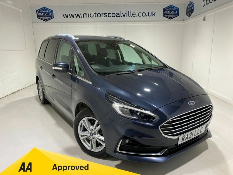Ford Galaxy 2.0 Ecoblue 150Ps 8 Spd Titanium Blue