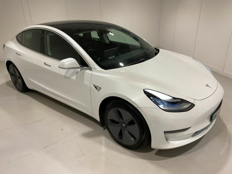 Tesla Model 3 Long Range 346Ps Ev Dual Motor 4Wde ML69LLP White #5