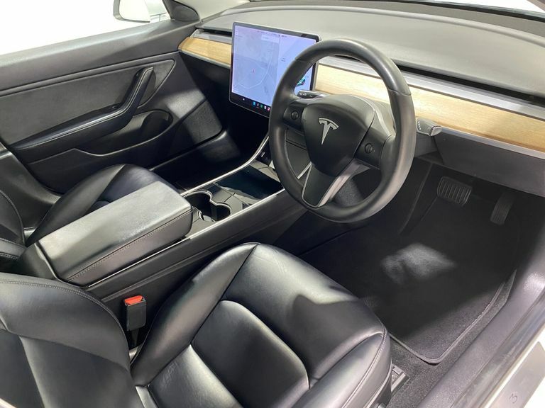 Tesla Model 3 Long Range 346Ps Ev Dual Motor 4Wde ML69LLP White #2