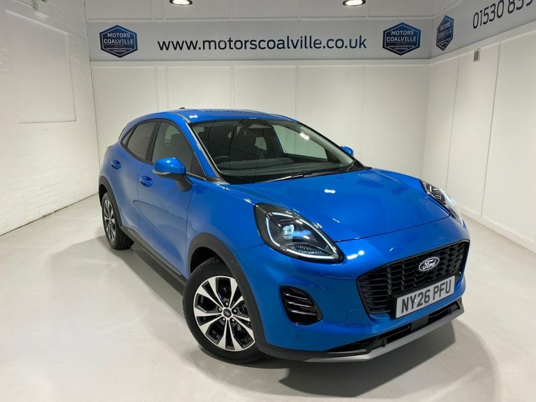 Ford Puma 1.0 Turbo Ecoboost 125Ps Mhev 6 Spd Titanium Blue