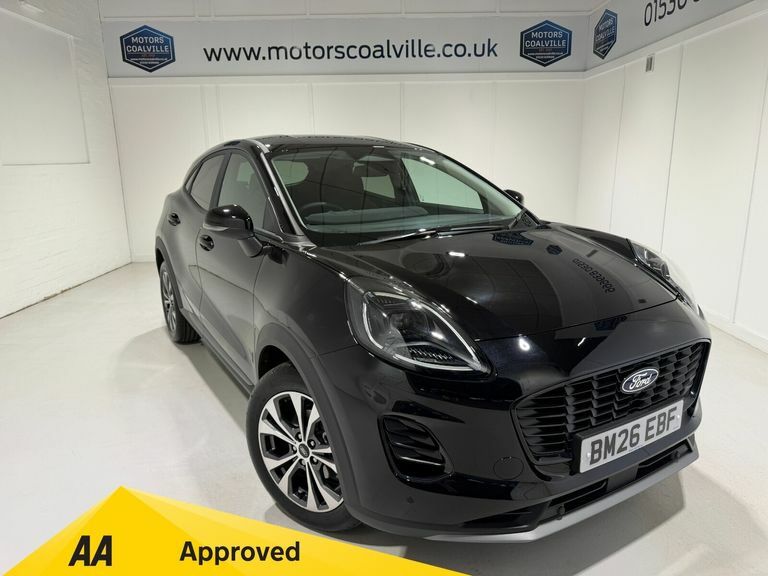 Ford Puma 1.0 Turbo Ecoboost 125Ps Mhev 6 Spd Titanium Black