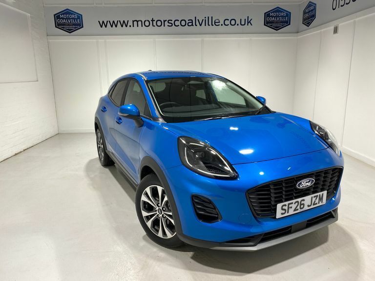 Ford Puma 1.0 Turbo Ecoboost 125Ps Mhev 6 Spd Titanium Blue