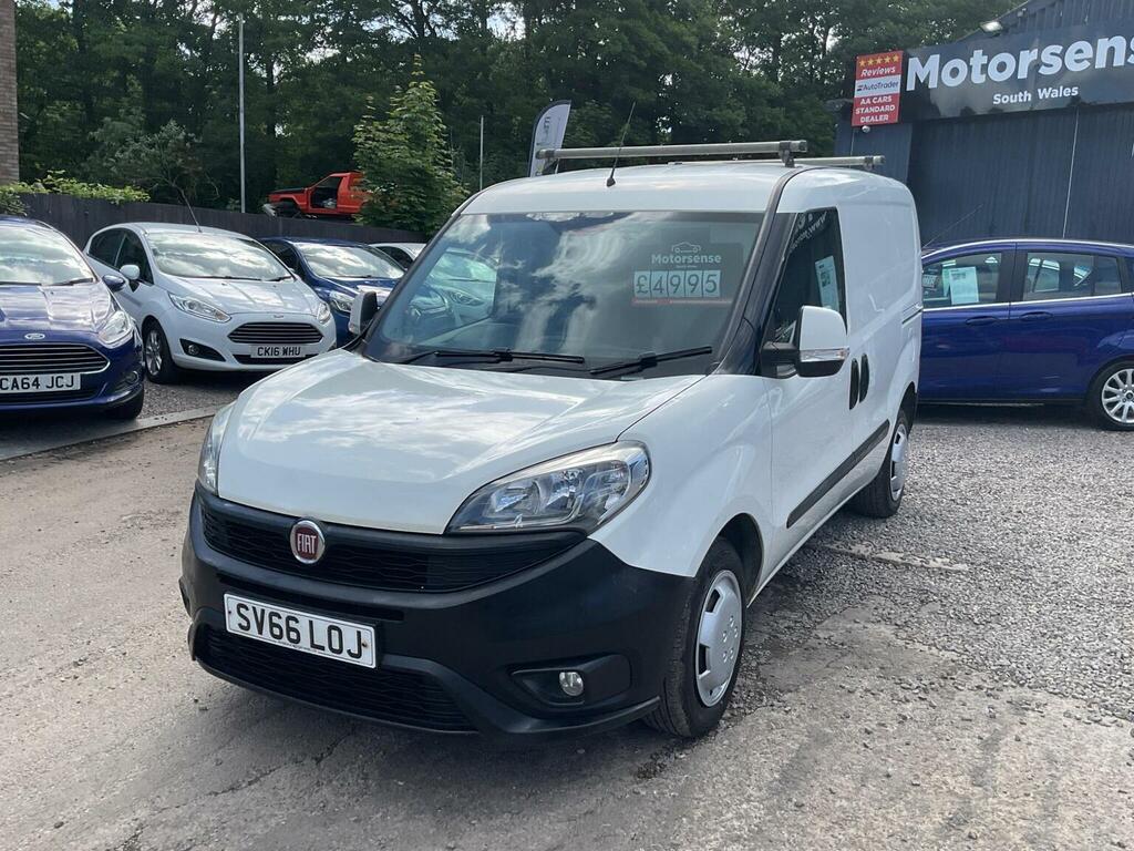 Fiat Doblo 1.3 Multijetii Sx L1 H1 Euro 6 White