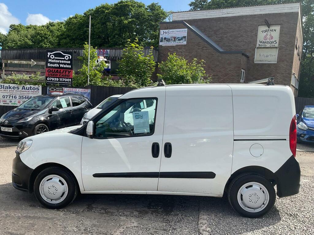 Fiat Doblo 1.3 Multijetii Sx L1 H1 Euro 6 White #6