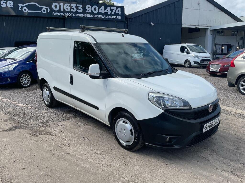 Fiat Doblo 1.3 Multijetii Sx L1 H1 Euro 6 White #3