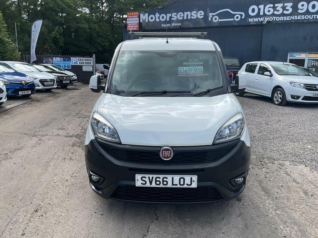 Fiat Doblo 1.3 Multijetii Sx L1 H1 Euro 6 White #2
