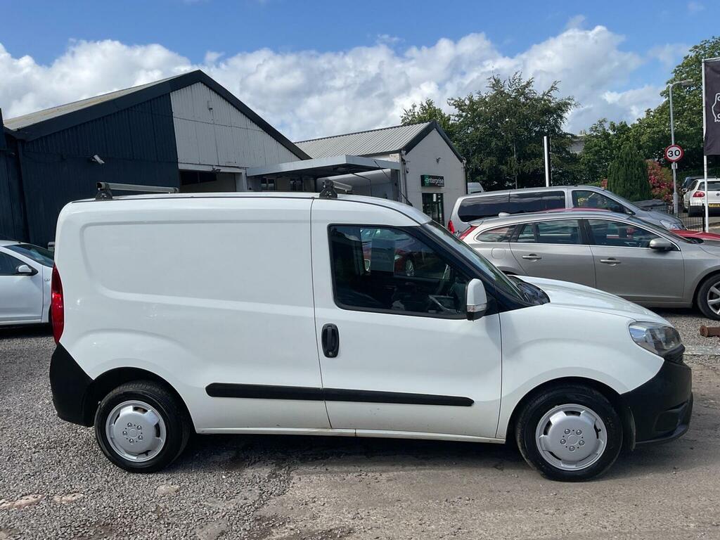 Fiat Doblo 1.3 Multijetii Sx L1 H1 Euro 6 White #4