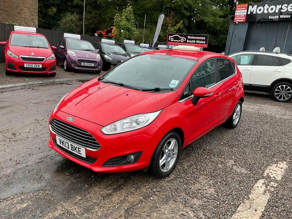 Ford Fiesta 1.25 Zetec Euro 5 Red