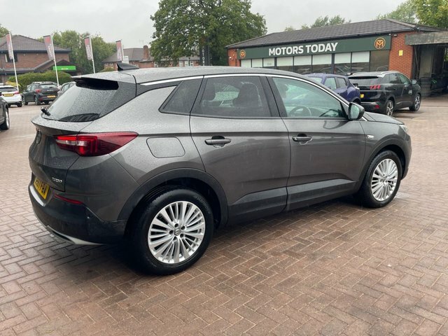 Vauxhall Grandland X 2018 1.2 Turbo Sport Nav Suv Eur DC67FOA Grey #6
