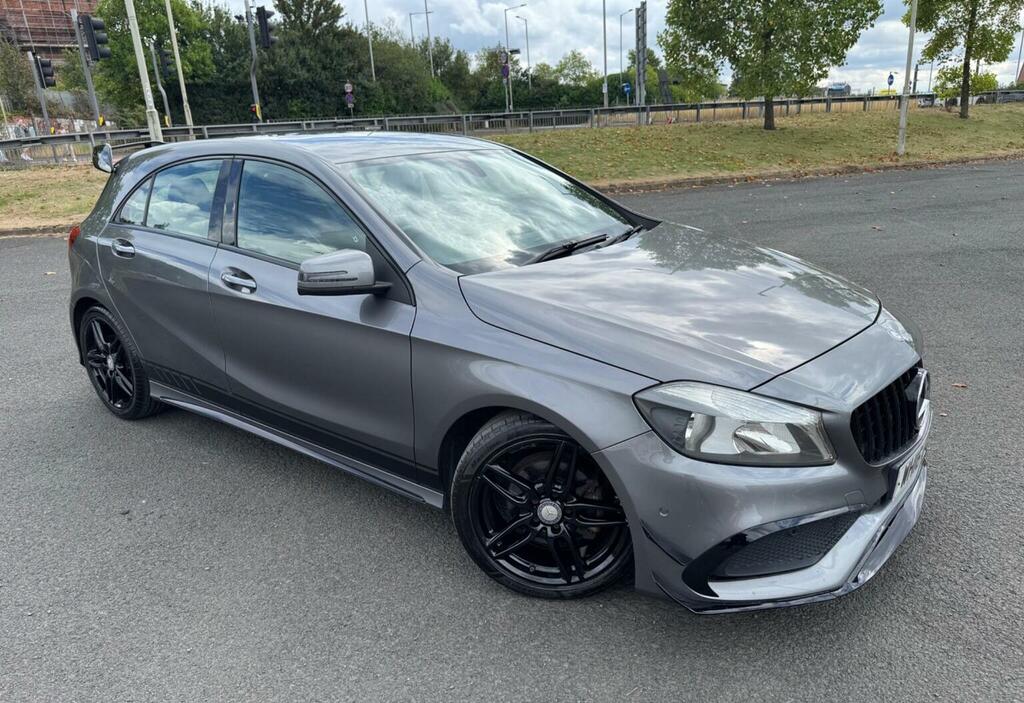 Mercedes-Benz A Class Hatchback 2.1 A200d Amg Line Executive Euro 6 S Grey