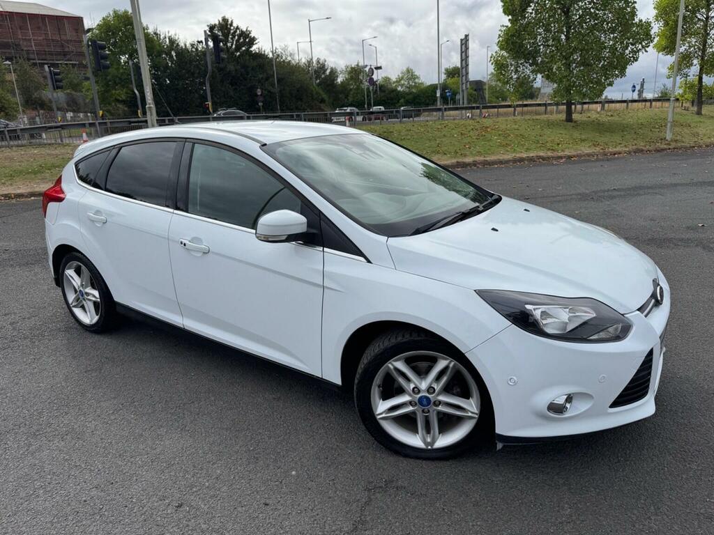 Ford Focus 1.6 Tdci Titanium Navigator Euro 5 Ss White