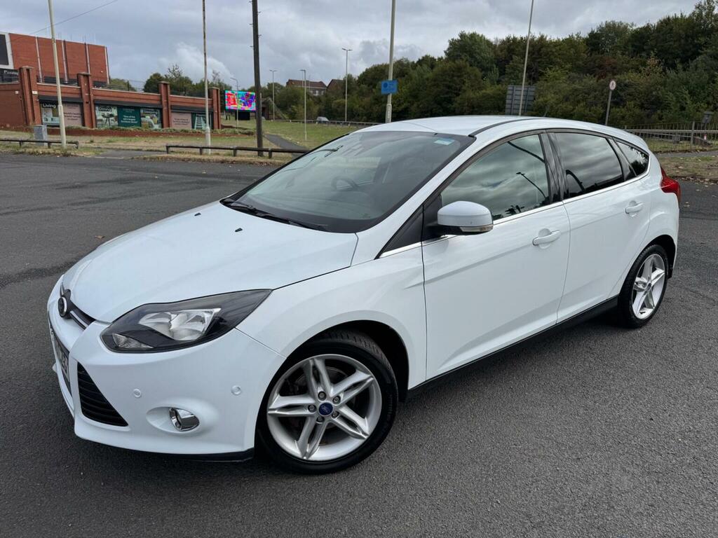 Ford Focus 1.6 Tdci Titanium Navigator Euro 5 Ss White #3