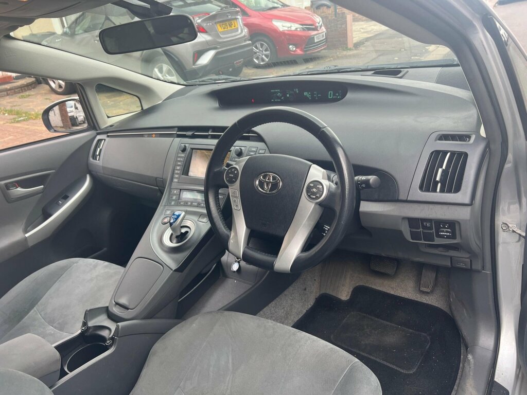 Toyota Prius 1.8 Vvt-h T Spirit Cvt Euro 5 Ss SJ59OGT Silver #6