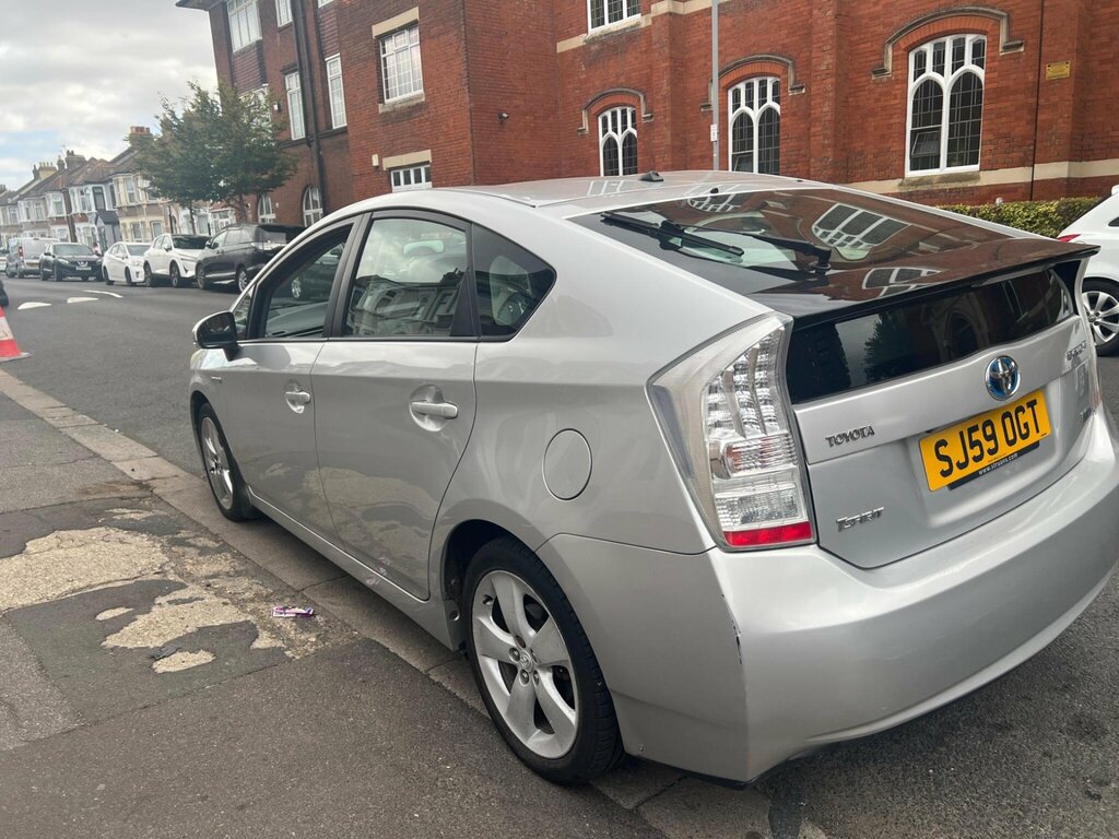 Toyota Prius 1.8 Vvt-h T Spirit Cvt Euro 5 Ss SJ59OGT Silver #4