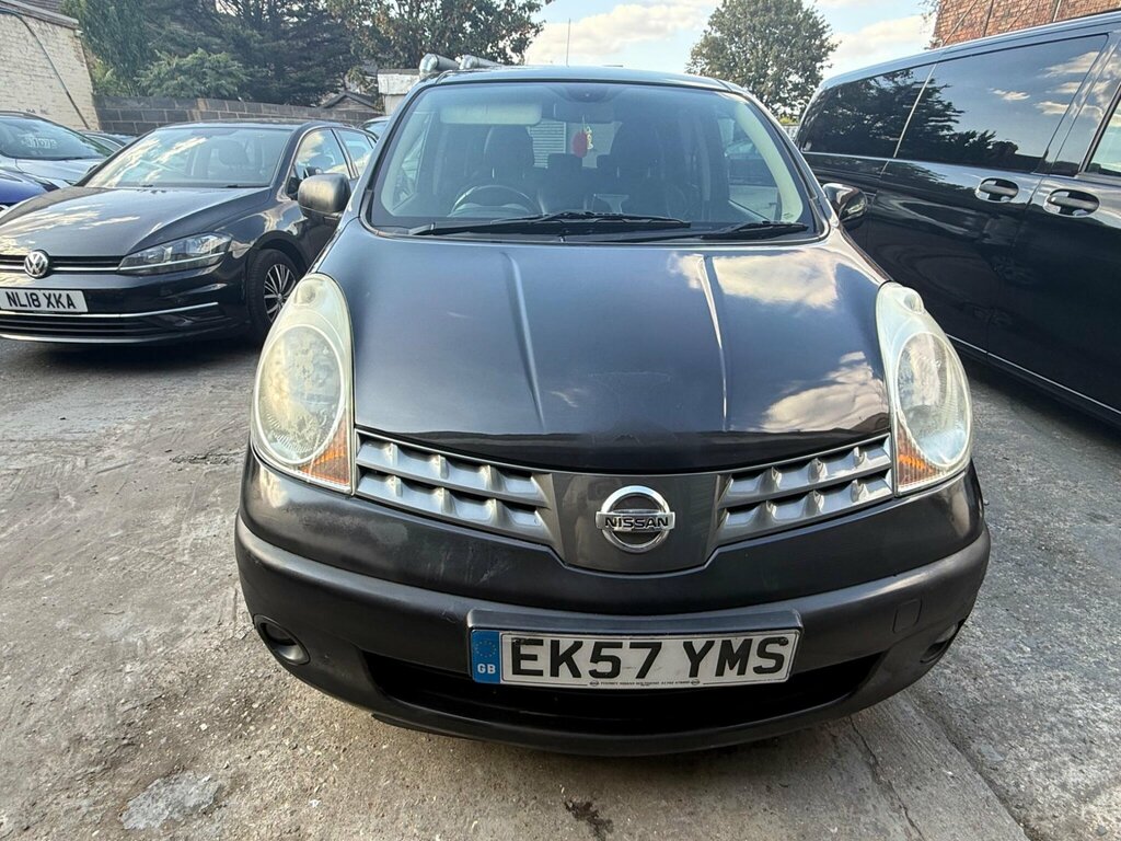 Nissan Note 1.6 16V Tekna Euro 4 EK57YMS Black #4