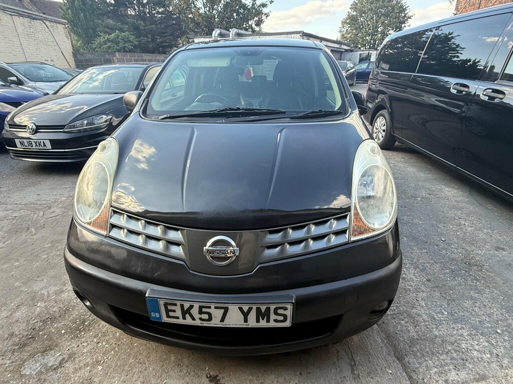 Nissan Note 1.6 16V Tekna Euro 4 EK57YMS Black #2