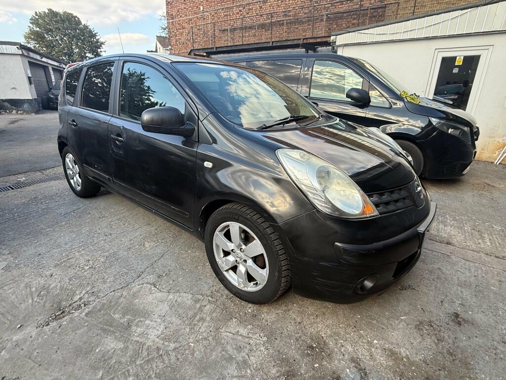 Nissan Note 1.6 16V Tekna Euro 4 EK57YMS Black #5