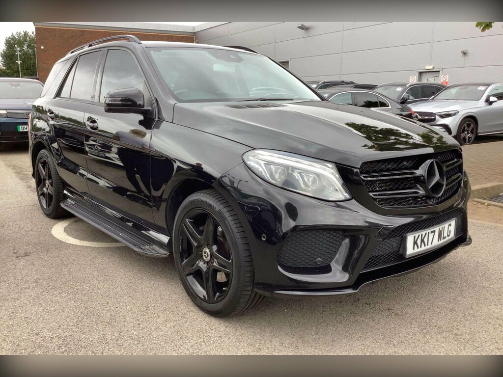 Mercedes-Benz GLE Class 3.0 Gle350d V6 Amg Line G-tronic 4Matic Euro 6 S Black