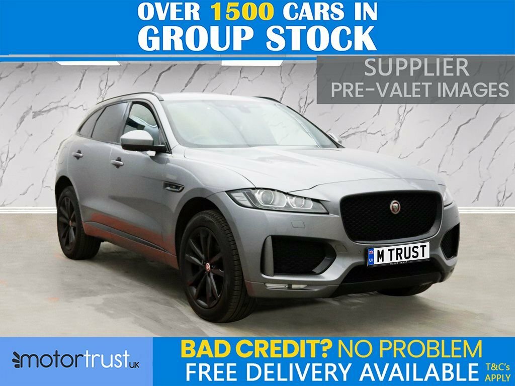 Jaguar F-Pace 2L Chequered Flag Grey