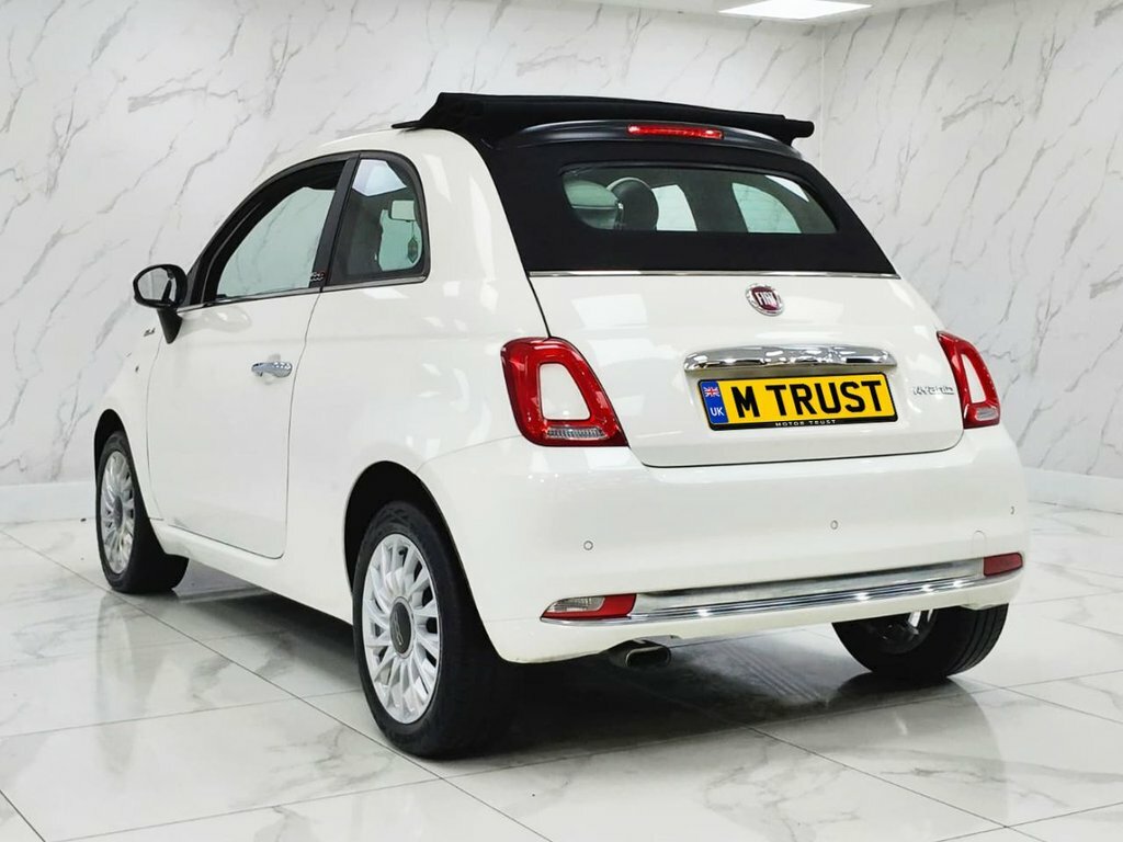 Fiat 500C 1L Dolcevita White #6
