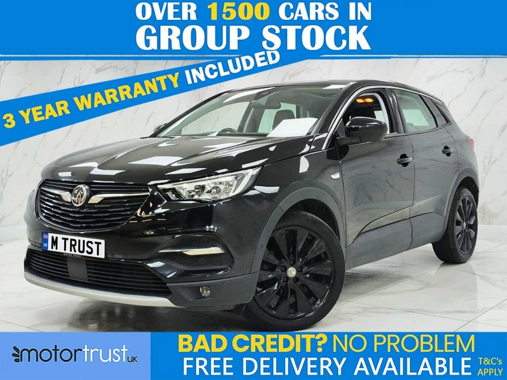 Vauxhall Grandland X 1.2L Elite Nav Black