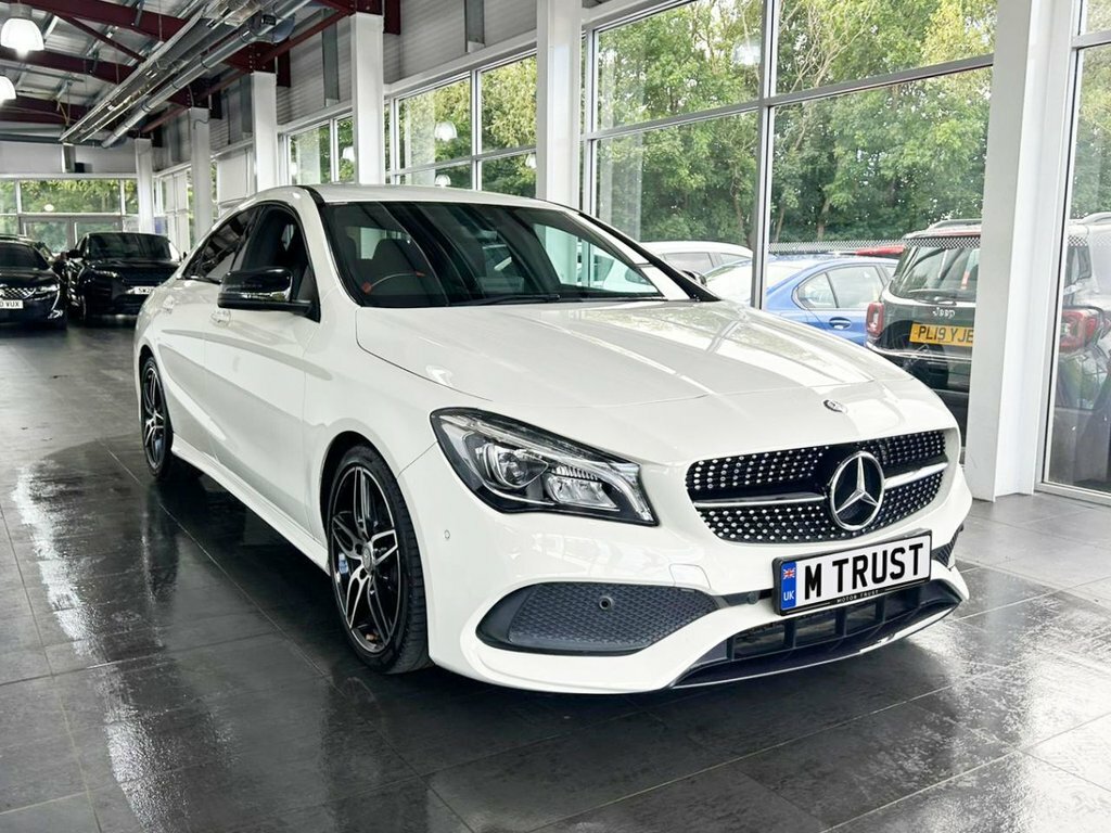 Mercedes-Benz CLA Class 1.6L Amg Line White #2