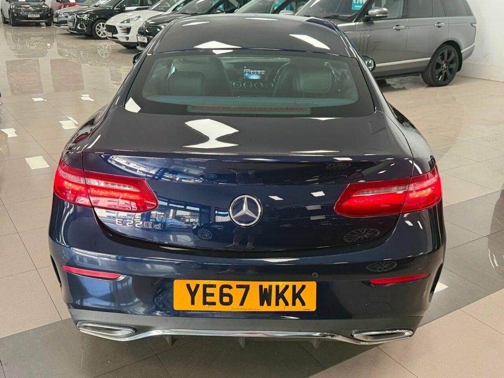 Mercedes-Benz E Class 2L Amg Line YE67WKK Blue #5