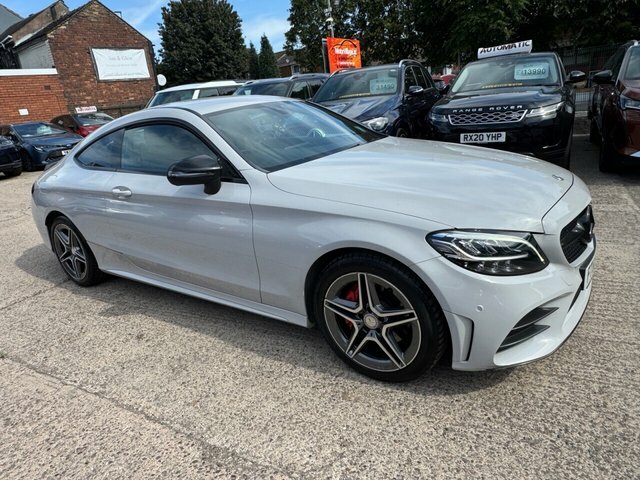 Mercedes-Benz C Class 1.5 C200 Mhev Amg Line Coupe G-tronic White