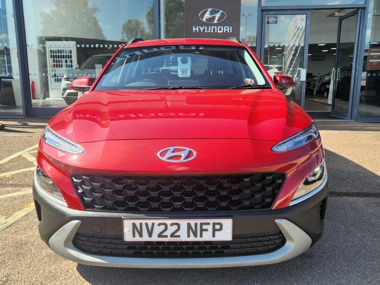 Hyundai Kona 1.6 Gdi Hybrid Se Connect Dct Red